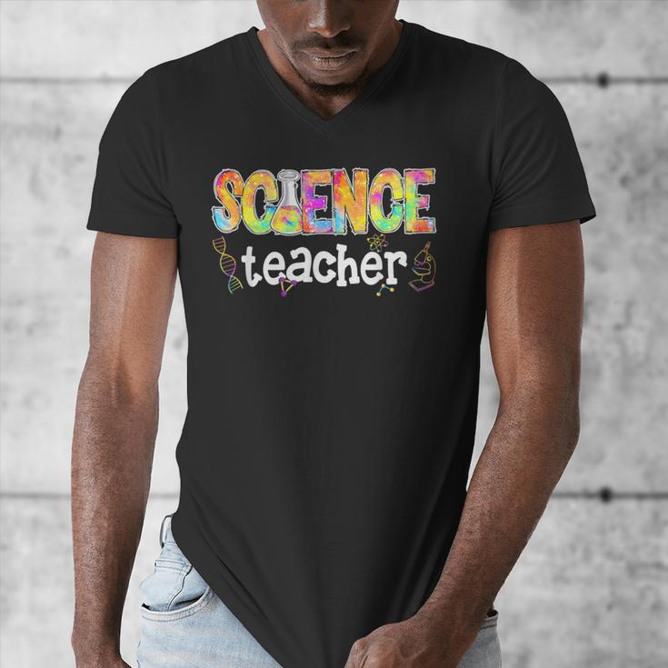 Science Teacher Tie Dye Science Teaching Back To School Men's V-Neck T-Shirt, Science Teacher Gifts, funny design Science Teacher Tie Dye Science Teaching Back To School Men's V-Neck T-Shirt, Science Teacher Gifts, funny design