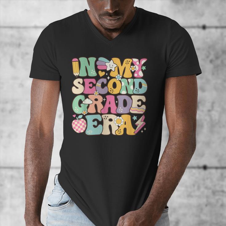 In My Second Grade Era Girl Back To School 2nd Grade Teacher Men's V-Neck T-Shirt, 2nd Grade Teacher Gifts, funny design In My Second Grade Era Girl Back To School 2nd Grade Teacher Men's V-Neck T-Shirt, 2nd Grade Teacher Gifts, funny design