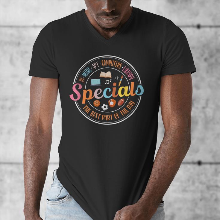 Special Teacher Music Art Library Physical Education Men's V-Neck T-Shirt, funny design Special Teacher Music Art Library Physical Education Men's V-Neck T-Shirt, funny design