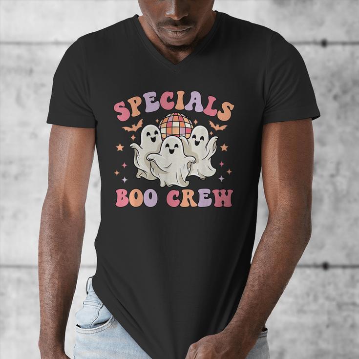 Specials Boo Crew Art Music Pe Tech Teacher Ghost Halloween Men's V-Neck T-Shirt, Pe Teacher Gifts, funny design Specials Boo Crew Art Music Pe Tech Teacher Ghost Halloween Men's V-Neck T-Shirt, Pe Teacher Gifts, funny design