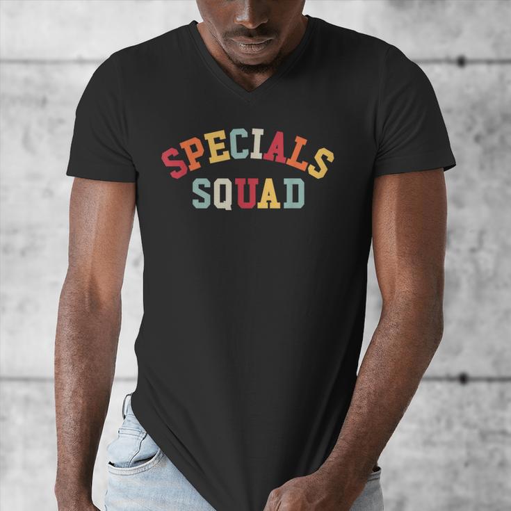 Specials Squad Co-Curricular Teachers Team For Men Women Men's V-Neck T-Shirt, funny design Specials Squad Co-Curricular Teachers Team For Men Women Men's V-Neck T-Shirt, funny design