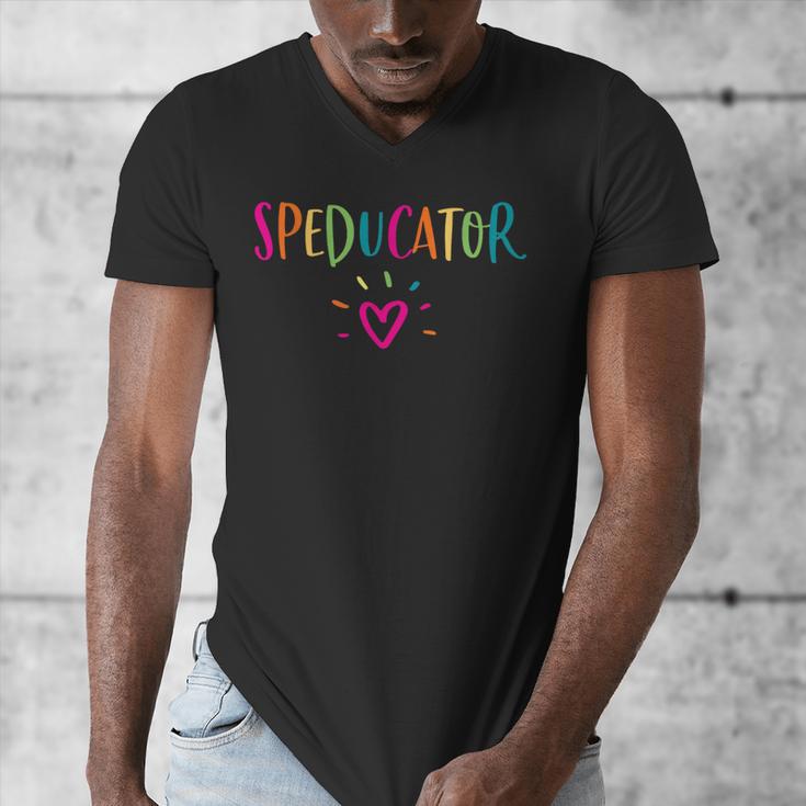 Speducator Shirt Special Education Teacher Sped Ed Men's V-Neck T-Shirt, funny design Speducator Shirt Special Education Teacher Sped Ed Men's V-Neck T-Shirt, funny design