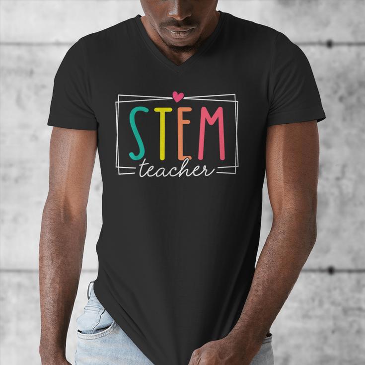 STEM Teacher Science Appreciation Women Back To School Men's V-Neck T-Shirt, Science Teacher Gifts, funny design STEM Teacher Science Appreciation Women Back To School Men's V-Neck T-Shirt, Science Teacher Gifts, funny design