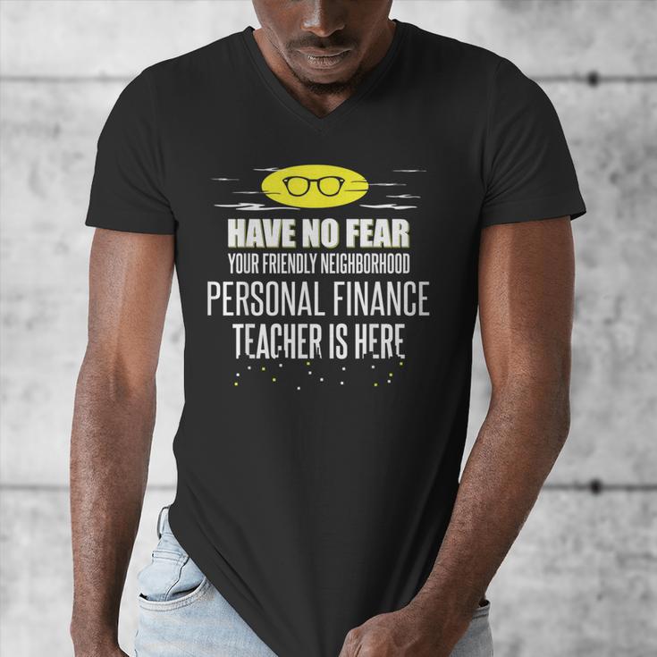 Super Personal Finance Teacher Have No Fear T-Shirt Men's V-Neck T-Shirt, Super Teacher Gifts, funny design Super Personal Finance Teacher Have No Fear T-Shirt Men's V-Neck T-Shirt, Super Teacher Gifts, funny design
