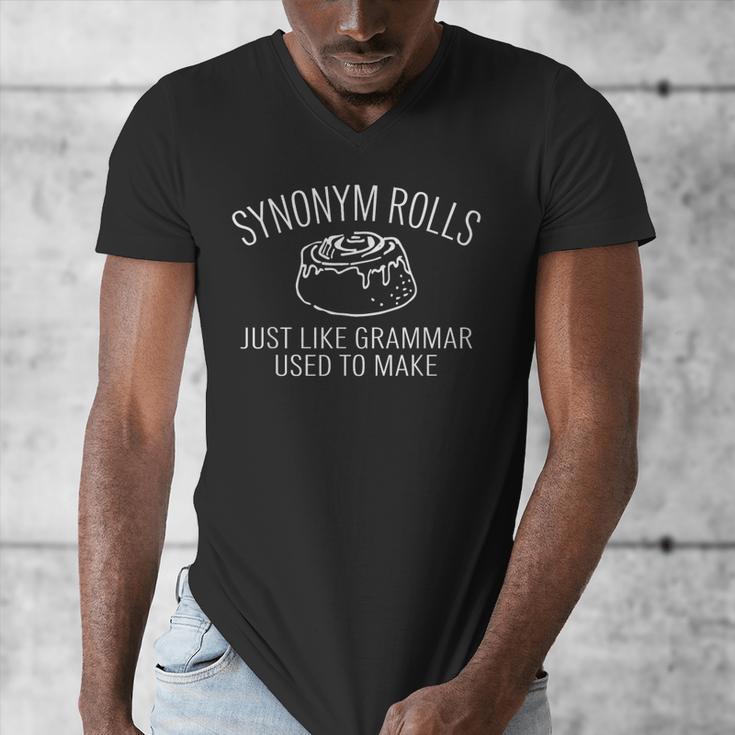 Synonym Rolls Book Lover English Teacher Grammar Men's V-Neck T-Shirt, English Teacher Gifts, funny design Synonym Rolls Book Lover English Teacher Grammar Men's V-Neck T-Shirt, English Teacher Gifts, funny design