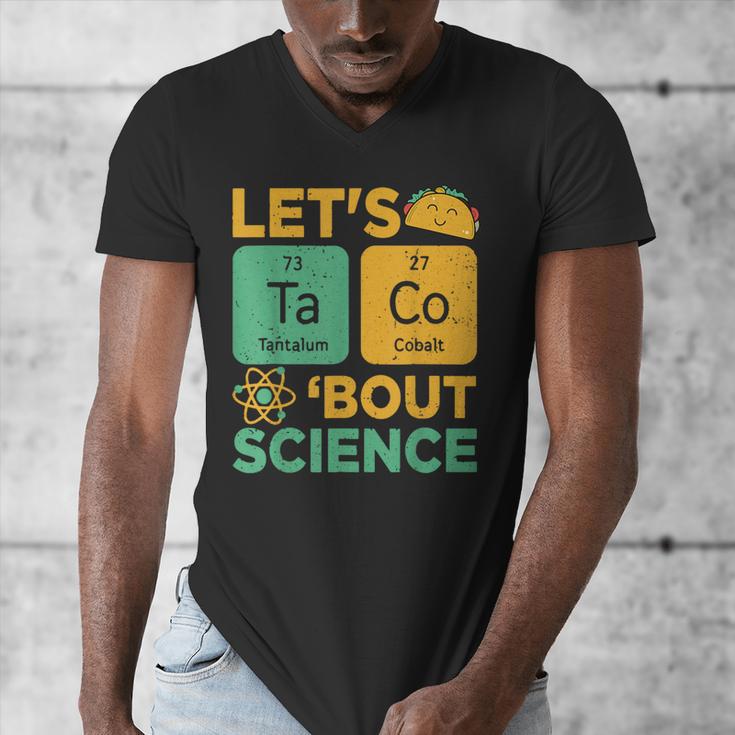 Lets Tacos Bout Science Teacher Chemistry Physics Men's V-Neck T-Shirt, Science Teacher Gifts, funny design Lets Tacos Bout Science Teacher Chemistry Physics Men's V-Neck T-Shirt, Science Teacher Gifts, funny design