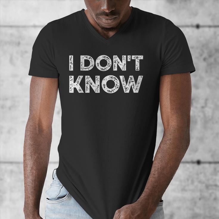 Teacher Shirts I Don't Know Idea For Teachers & Workers Adults - Small Short Sleeve Men's V-Neck T-Shirt, funny design Teacher Shirts I Don't Know Idea For Teachers & Workers Adults - Small Short Sleeve Men's V-Neck T-Shirt, funny design