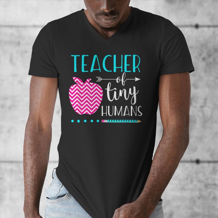 Teacher Of Tiny Humans Preschool Pre K Kindergarten Teacher Men's V-Neck T-Shirt, funny design Teacher Of Tiny Humans Preschool Pre K Kindergarten Teacher Men's V-Neck T-Shirt, funny design