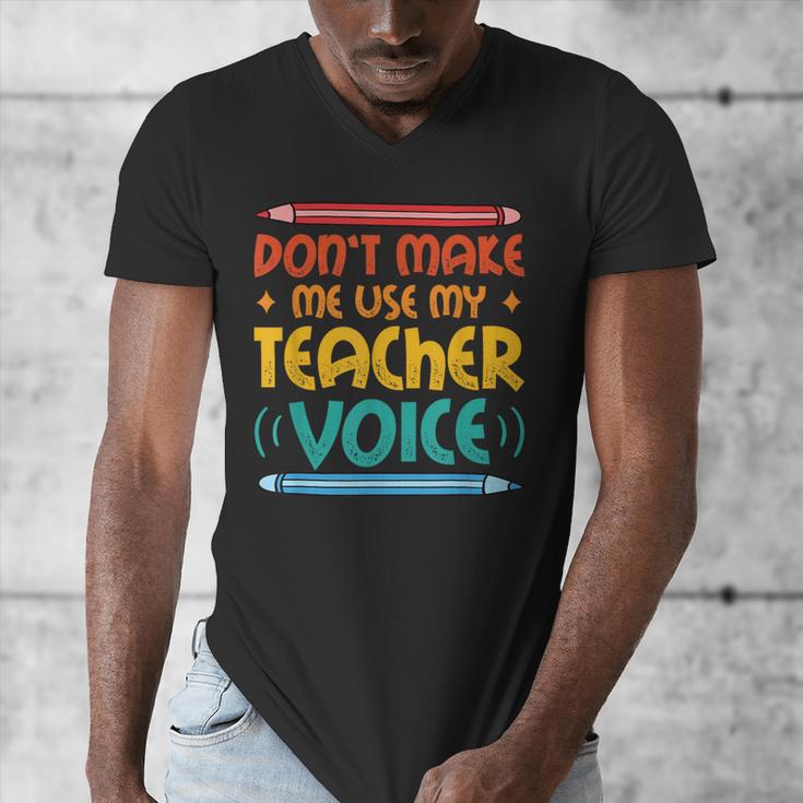 Teacher Voice Teacherlife Primary School Teacher Men's V-Neck T-Shirt, funny design Teacher Voice Teacherlife Primary School Teacher Men's V-Neck T-Shirt, funny design