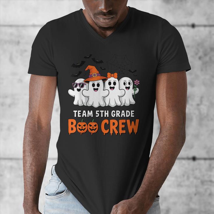 Team 5th Grade Boo Crew Halloween Teacher Student Costume Men's V-Neck T-Shirt, funny design Team 5th Grade Boo Crew Halloween Teacher Student Costume Men's V-Neck T-Shirt, funny design