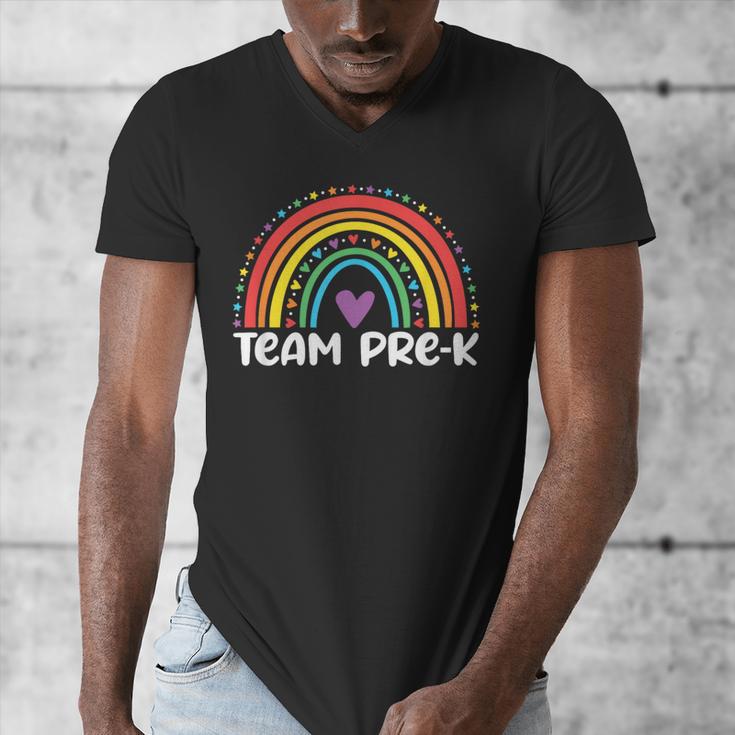 Team Pre-K Teacher Crew Squad Hello Back School Graduation Men's V-Neck T-Shirt, funny design Team Pre-K Teacher Crew Squad Hello Back School Graduation Men's V-Neck T-Shirt, funny design