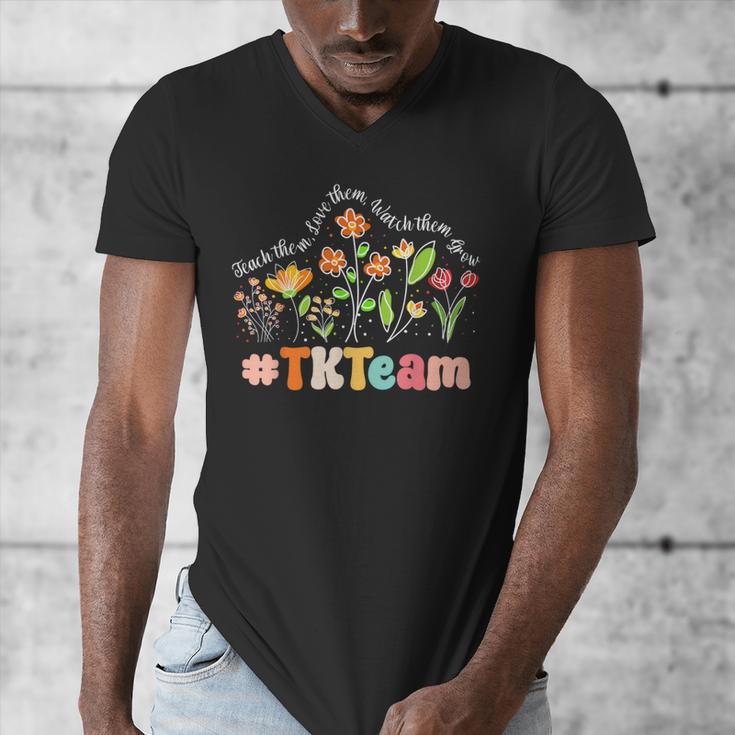 TK Team Appreciation Week Teacher Back To School Men's V-Neck T-Shirt, funny design TK Team Appreciation Week Teacher Back To School Men's V-Neck T-Shirt, funny design