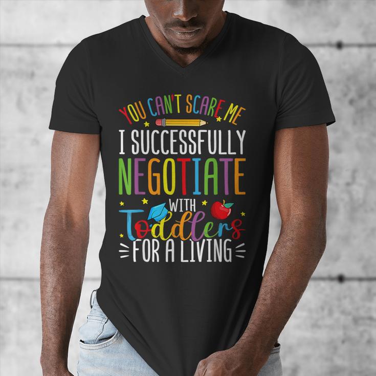 Toddler Negotiator Preschool Teacher Humor Babysitters Men's V-Neck T-Shirt, funny design Toddler Negotiator Preschool Teacher Humor Babysitters Men's V-Neck T-Shirt, funny design