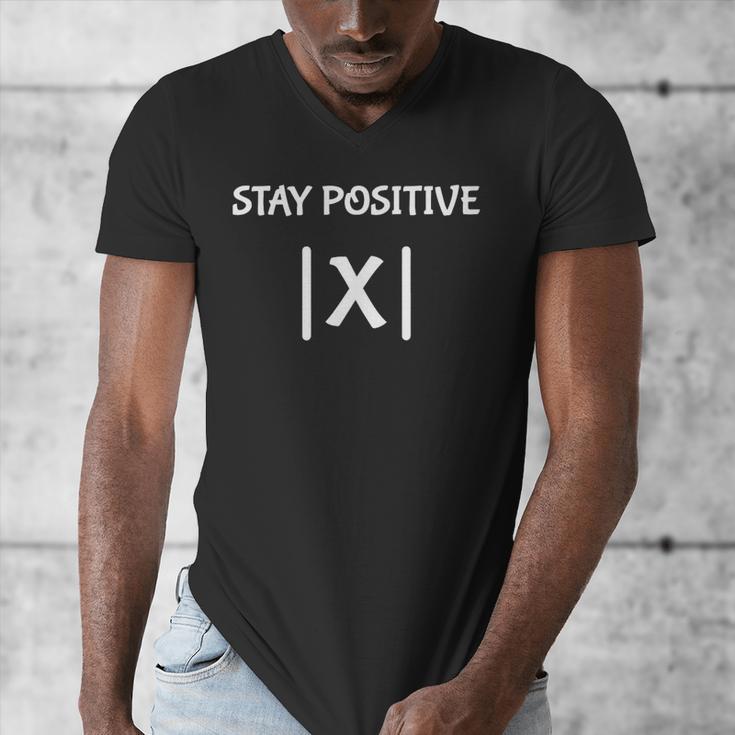 Top Math Teacher Joke Men Women Fun Stay Positive Men's V-Neck T-Shirt, funny design Top Math Teacher Joke Men Women Fun Stay Positive Men's V-Neck T-Shirt, funny design