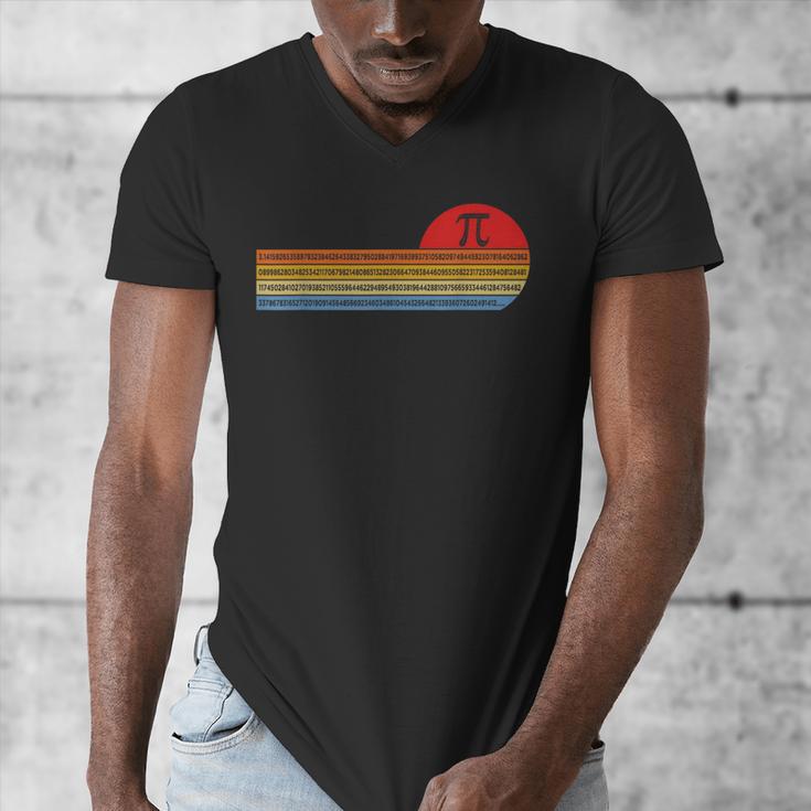 Vintage Pi Day 314 TShirt- Math Teacher Student Geek Men's V-Neck T-Shirt, funny design