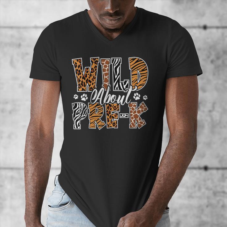 Wild About Pre-K Teacher Student First Day Of Kindergarten Men's V-Neck T-Shirt, funny design Wild About Pre-K Teacher Student First Day Of Kindergarten Men's V-Neck T-Shirt, funny design