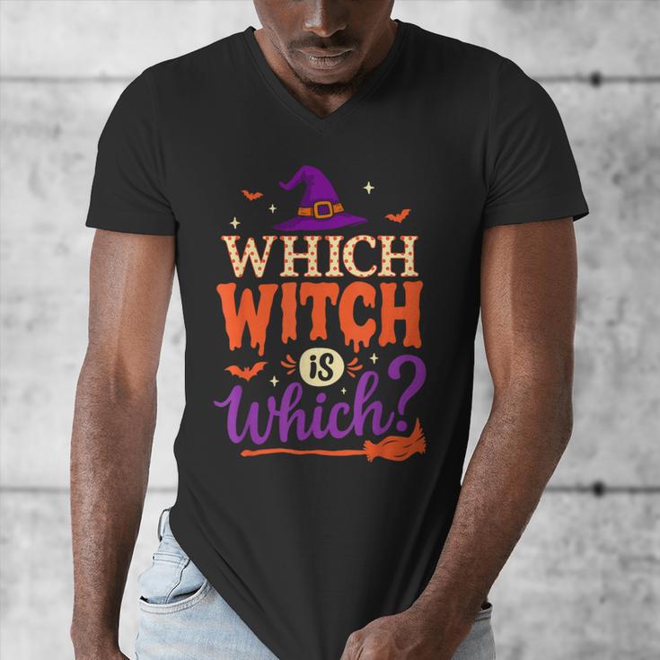Which Witch Is Which Halloween For Women Men English Teacher Men's V-Neck T-Shirt, English Teacher Gifts, funny design