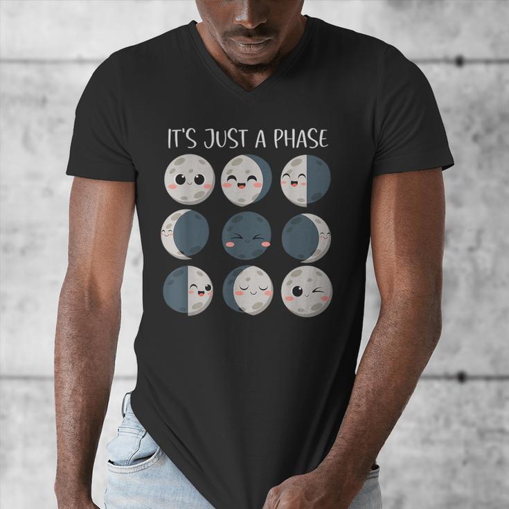 Women Science Teacher Moon Phases Scientist Back To School Men's V-Neck T-Shirt, Science Teacher Gifts, funny design Women Science Teacher Moon Phases Scientist Back To School Men's V-Neck T-Shirt, Science Teacher Gifts, funny design