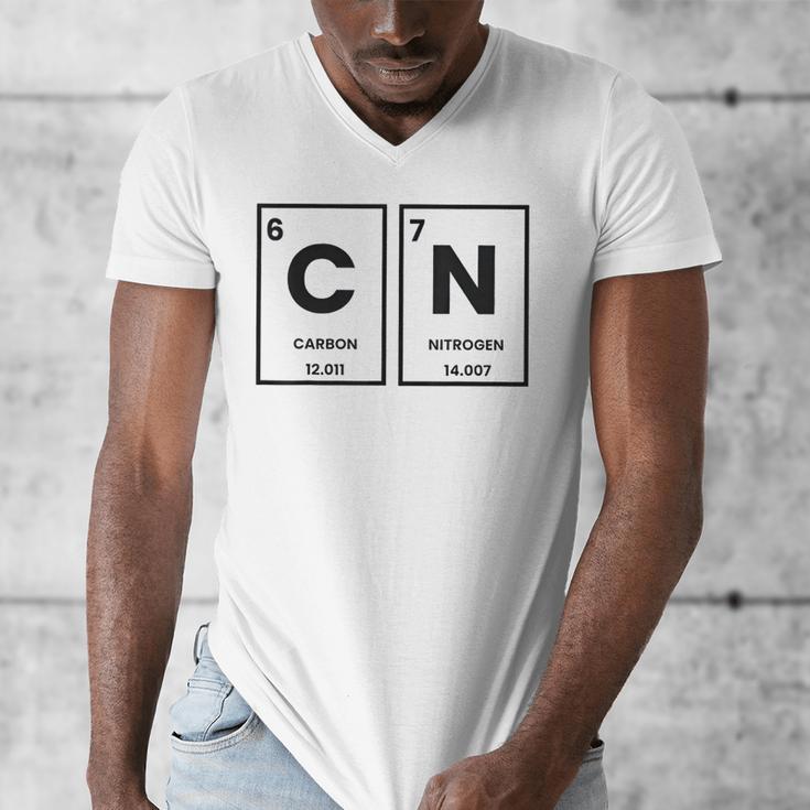 67 Meme Teacher Science Periodic Table Men's V-Neck T-Shirt, Science Teacher Gifts, funny design
