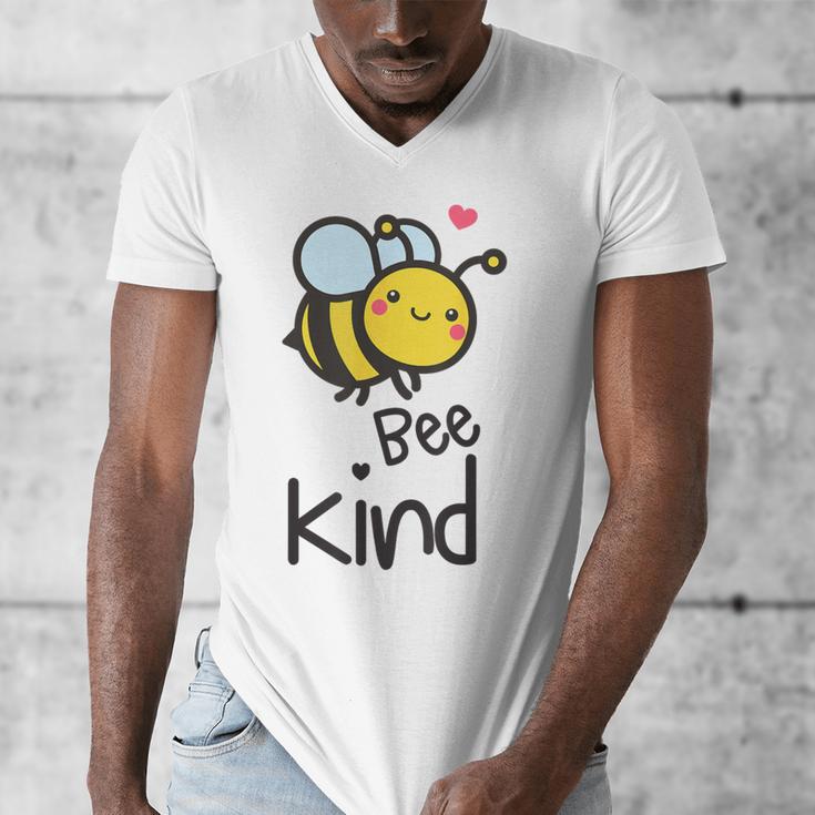 Bee Kind Bumble Bee Anti Bullying Teacher Kindness Matters Men's V-Neck T-Shirt, funny design Bee Kind Bumble Bee Anti Bullying Teacher Kindness Matters Men's V-Neck T-Shirt, funny design