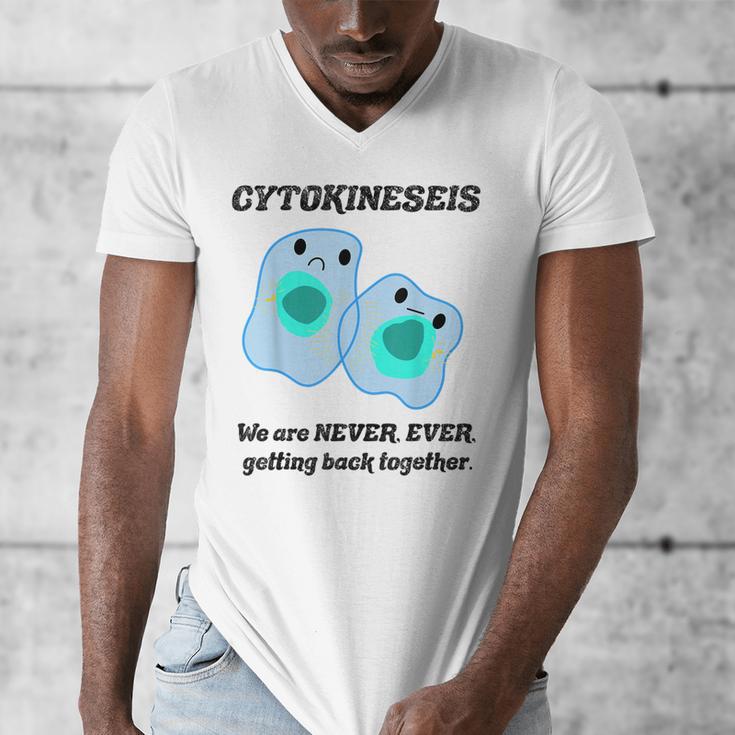 Biology T Shirts Science Biology Teacher Idea Men's V-Neck T-Shirt, Science Teacher Gifts, funny design