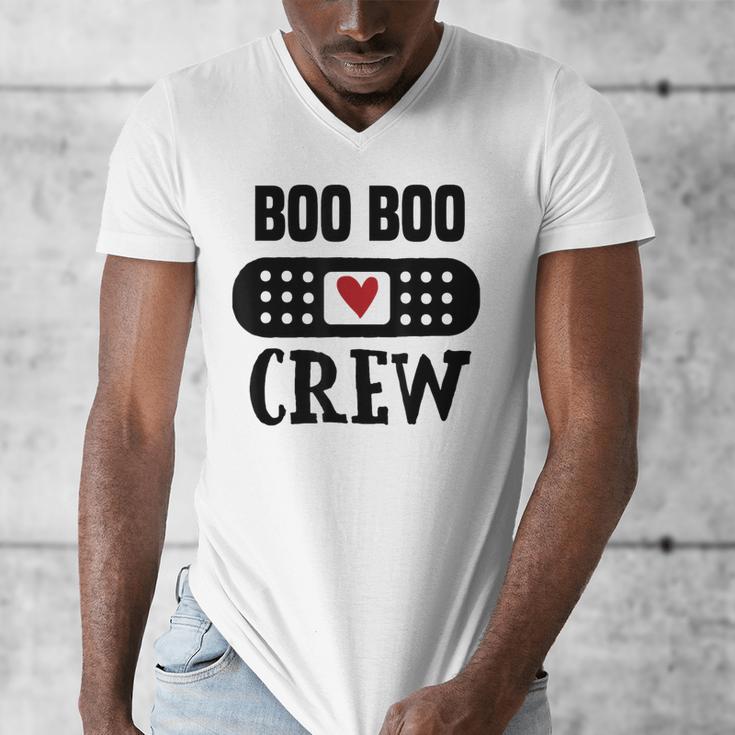 Boo Boo Crew First Aid School Nurse Day Care Teacher Men's V-Neck T-Shirt, funny design Boo Boo Crew First Aid School Nurse Day Care Teacher Men's V-Neck T-Shirt, funny design