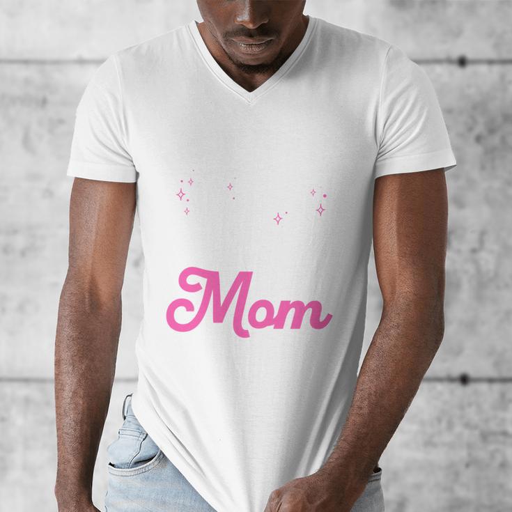 Boston Terrier Mom Men's V-Neck T-Shirt, Couple Gifts, Mom Gifts, Boston Terrier Mom Gifts, funny design