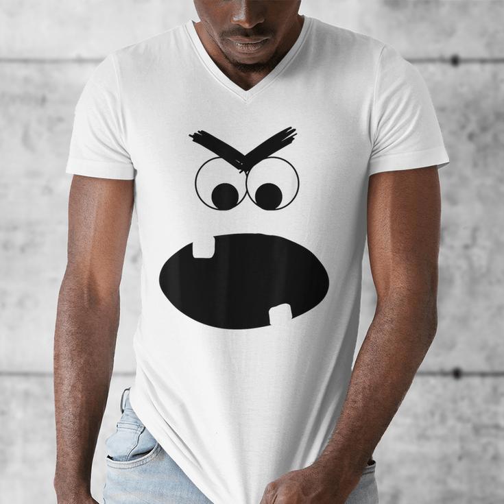 Carrot Teacher Matching Halloween Costume Men's V-Neck T-Shirt, funny design Carrot Teacher Matching Halloween Costume Men's V-Neck T-Shirt, funny design