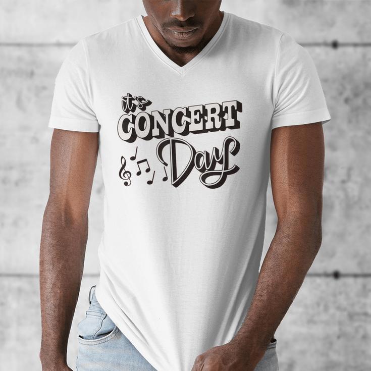 The Concert Day Elementary Music Teacher First Day Of School Men's V-Neck T-Shirt, funny design