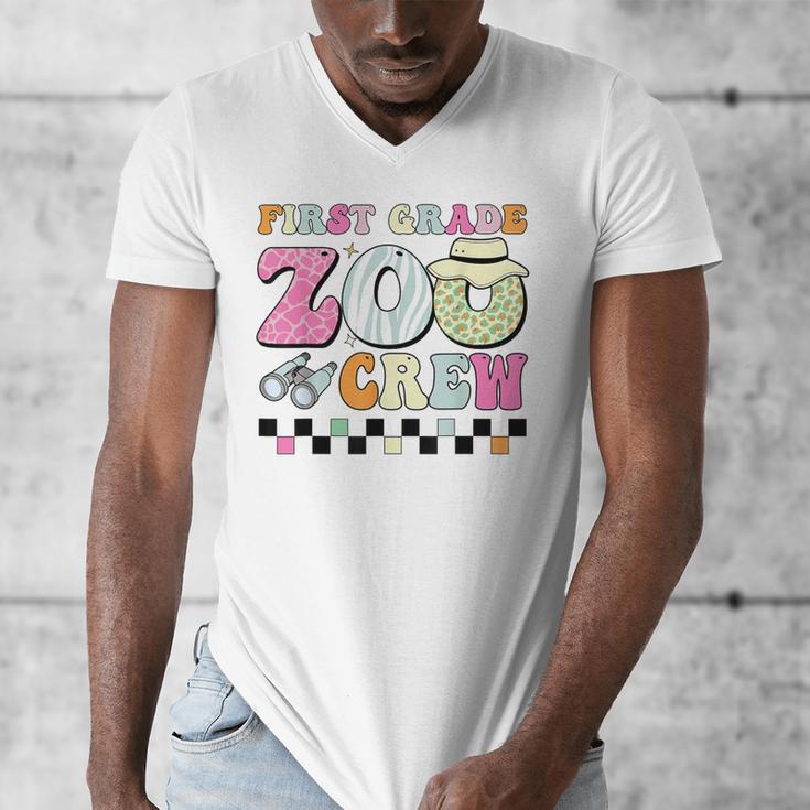 Field Zoo Trip Shirt For Teacher First Grade Crew For Men Women Kids Men's V-Neck T-Shirt, First Grade Teacher Gifts, funny design Field Zoo Trip Shirt For Teacher First Grade Crew For Men Women Kids Men's V-Neck T-Shirt, First Grade Teacher Gifts, funny design