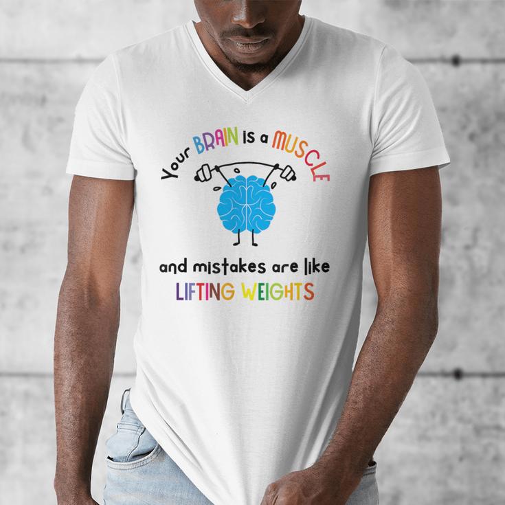 Growth Mindset Tee Teacher Quotes Men Women Kids Men's V-Neck T-Shirt, funny design Growth Mindset Tee Teacher Quotes Men Women Kids Men's V-Neck T-Shirt, funny design