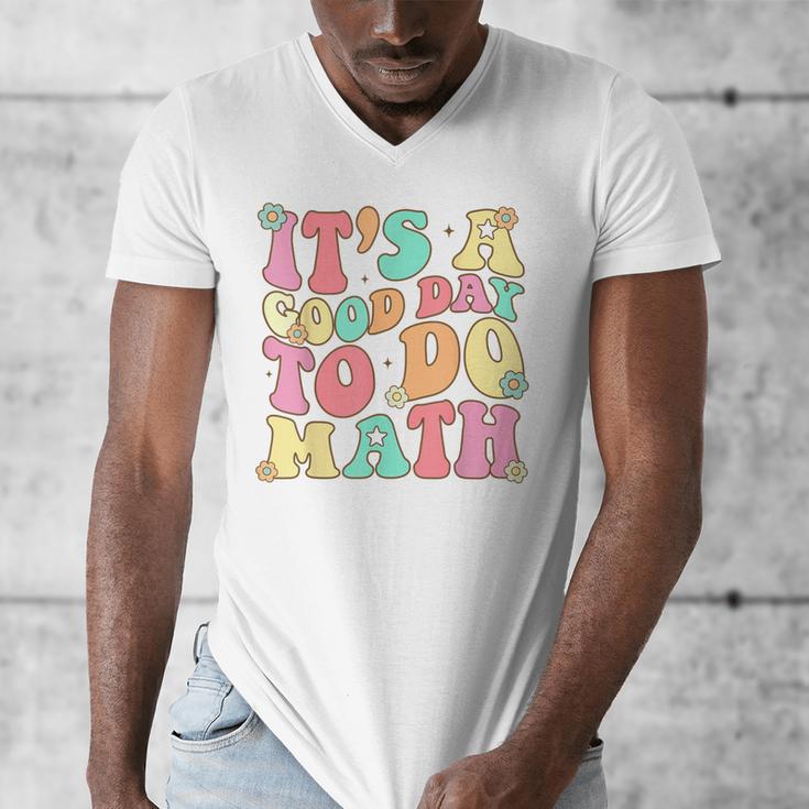 It's A Good Day To Do Math Teachers Women Kids Math Men's V-Neck T-Shirt, funny design It's A Good Day To Do Math Teachers Women Kids Math Men's V-Neck T-Shirt, funny design