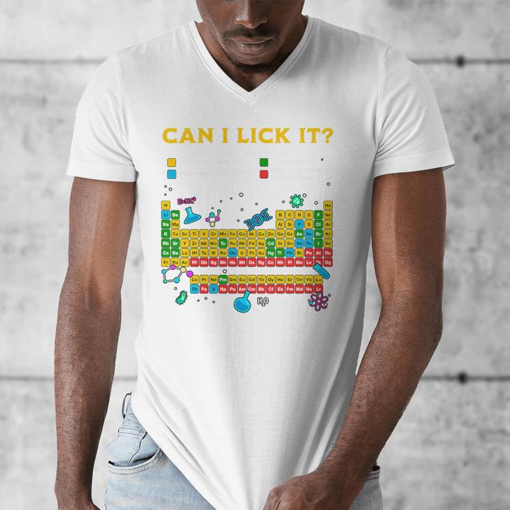 Can I Lick It Periodic Table Science Teacher Student Premium Tri-Blend Men's V-Neck T-Shirt, Science Teacher Gifts, funny design Can I Lick It Periodic Table Science Teacher Student Premium Tri-Blend Men's V-Neck T-Shirt, Science Teacher Gifts, funny design