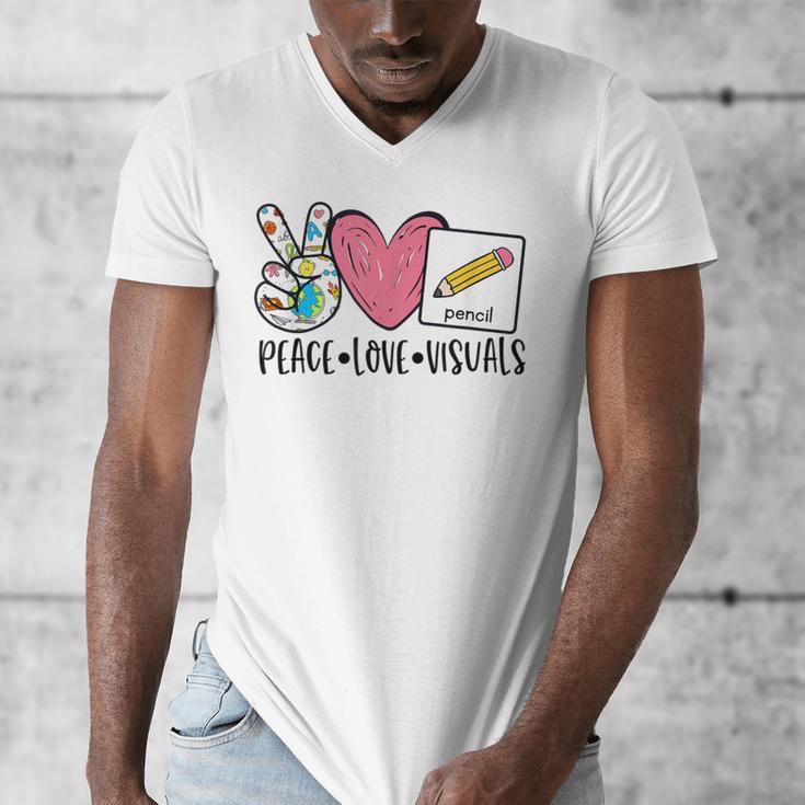 Peace Love Visuals Special Education Teacher Dream Team Men's V-Neck T-Shirt, funny design Peace Love Visuals Special Education Teacher Dream Team Men's V-Neck T-Shirt, funny design