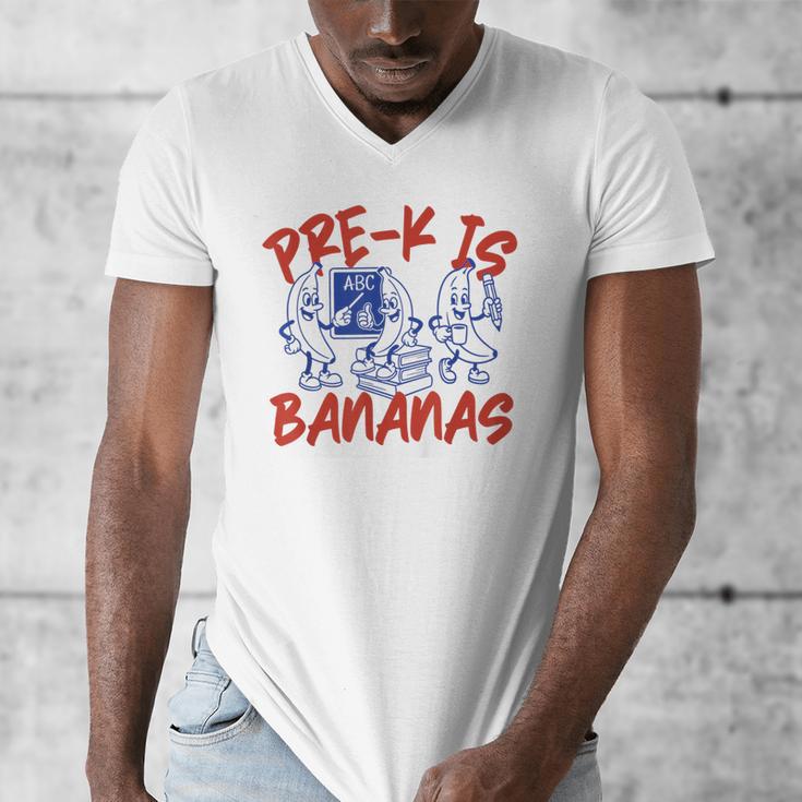 Pre-K Is Bananas Teacher Back To School Chaos Coordinator Men's V-Neck T-Shirt, funny design Pre-K Is Bananas Teacher Back To School Chaos Coordinator Men's V-Neck T-Shirt, funny design