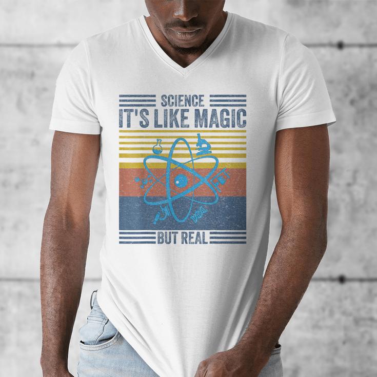 Science It's Like Magic But Real Science Teacher Geek Nerd Men's V-Neck T-Shirt, Science Teacher Gifts, funny design Science It's Like Magic But Real Science Teacher Geek Nerd Men's V-Neck T-Shirt, Science Teacher Gifts, funny design
