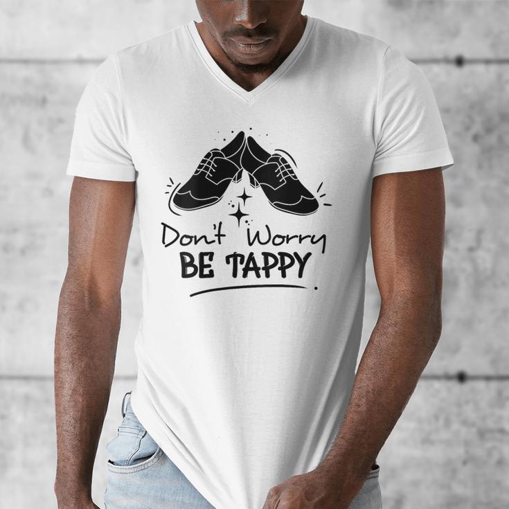 Tap Dancer Tap Dancing Shoes Tap Dance Teacher Men's V-Neck T-Shirt, funny design