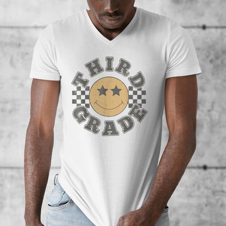 Third Grade 3rd Grade First Day Of 3rd Grade Teachers Men's V-Neck T-Shirt, First Grade Teacher Gifts, funny design Third Grade 3rd Grade First Day Of 3rd Grade Teachers Men's V-Neck T-Shirt, First Grade Teacher Gifts, funny design