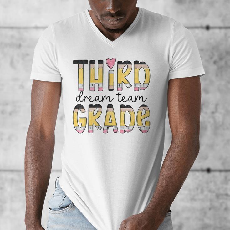 Third Grade Dream Team Back To School 3rd Grade Teacher Men's V-Neck T-Shirt, funny design Third Grade Dream Team Back To School 3rd Grade Teacher Men's V-Neck T-Shirt, funny design