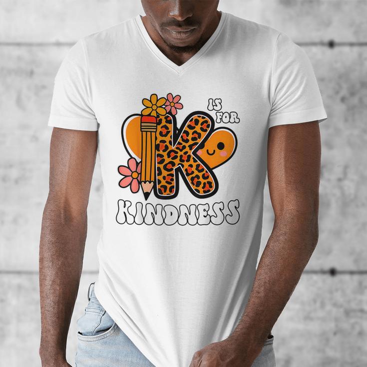 Unity Day Shirt Kindness Orange Teacher Kids Be Kind Men's V-Neck T-Shirt, funny design