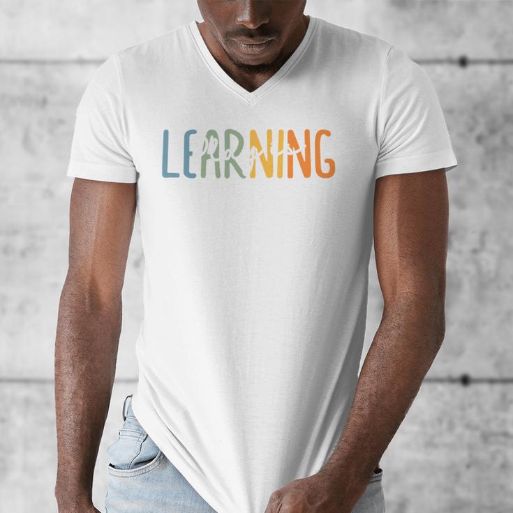 Vintage Play Is Learning Back To School Toddler Teacher Men's V-Neck T-Shirt, funny design Vintage Play Is Learning Back To School Toddler Teacher Men's V-Neck T-Shirt, funny design