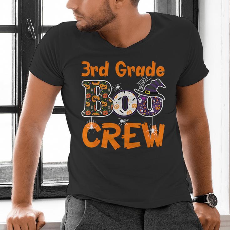 3rd Grade Boo Crew Halloween Teachers Students Costume Men's V-Neck T-Shirt, gift for family, gift for coworker 3rd Grade Boo Crew Halloween Teachers Students Costume Men's V-Neck T-Shirt, gift for family, gift for coworker