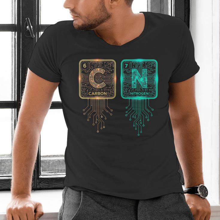6 7 Science Chemistry Teacher Periodic Table Meme Men's V-Neck T-Shirt, Science Teacher Shirts, gift for family, gift for coworker
