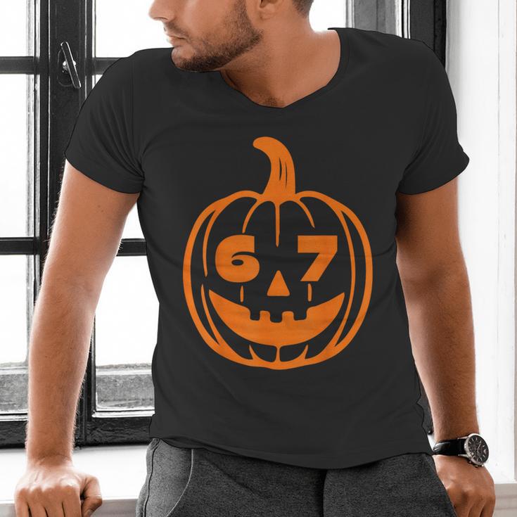 67 Six Seven Halloween Costume For Students Teachers Men's V-Neck T-Shirt, gift for family, gift for coworker 67 Six Seven Halloween Costume For Students Teachers Men's V-Neck T-Shirt, gift for family, gift for coworker