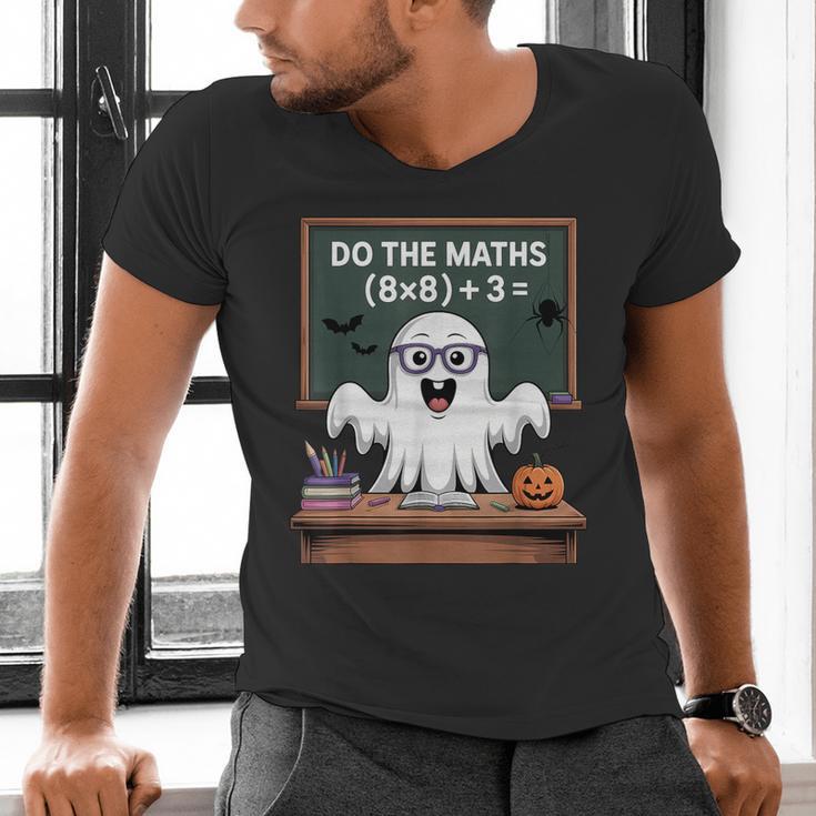 67 Teacher Halloween Ghost Six Seven Meme Do The Maths Men's V-Neck T-Shirt, gift for family, gift for coworker 67 Teacher Halloween Ghost Six Seven Meme Do The Maths Men's V-Neck T-Shirt, gift for family, gift for coworker