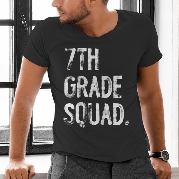 7th Grade Squad Back To School Student Teacher Men's V-Neck T-Shirt, gift for family, gift for coworker 7th Grade Squad Back To School Student Teacher Men's V-Neck T-Shirt, gift for family, gift for coworker