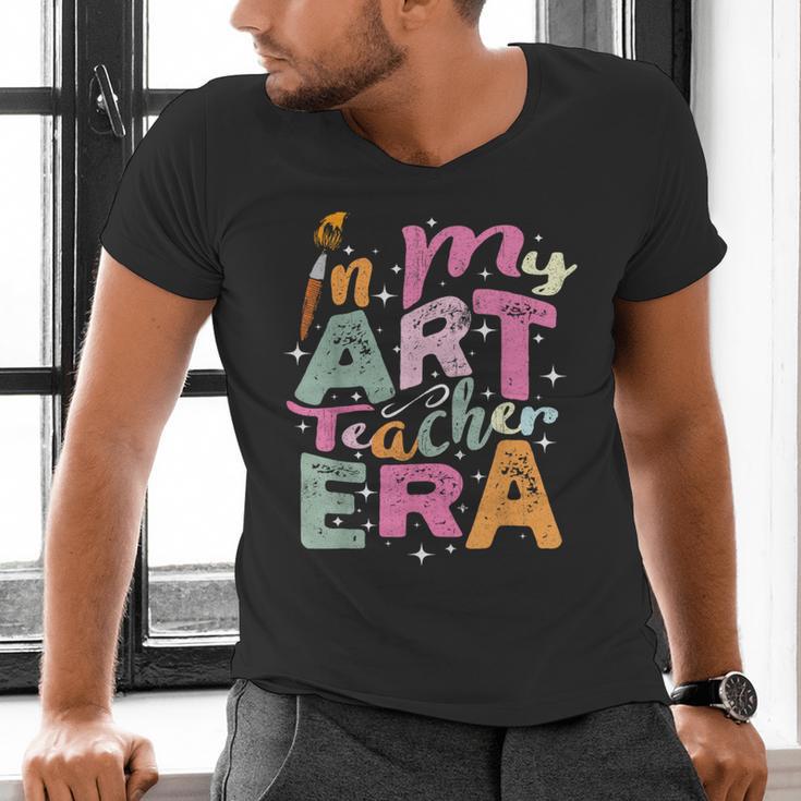 In My Art Teacher Era Teaching Future Artist Back To School Men's V-Neck T-Shirt, Future Teacher Shirts, gift for family, gift for coworker
