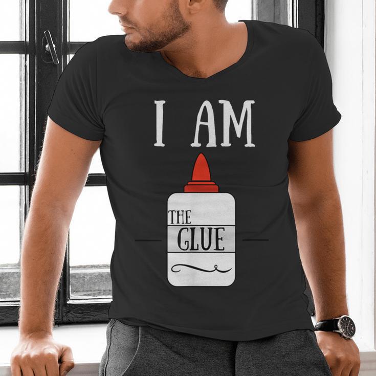 Art Teacher T-Shirt I Am The Glue Men's V-Neck T-Shirt, gift for family, gift for coworker