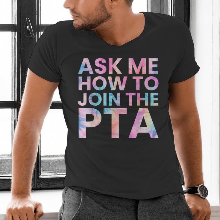 Ask Me How To Join PTA Crew Parent Teacher Matching School Men's V-Neck T-Shirt, gift for family, gift for coworker Ask Me How To Join PTA Crew Parent Teacher Matching School Men's V-Neck T-Shirt, gift for family, gift for coworker