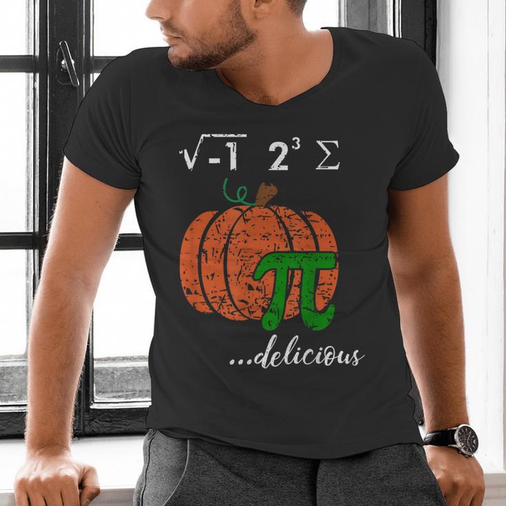 I Ate Some Pumpkin Pi Pie Math Teacher Halloween For Men Women Kids Men's V-Neck T-Shirt, gift for family, gift for coworker I Ate Some Pumpkin Pi Pie Math Teacher Halloween For Men Women Kids Men's V-Neck T-Shirt, gift for family, gift for coworker